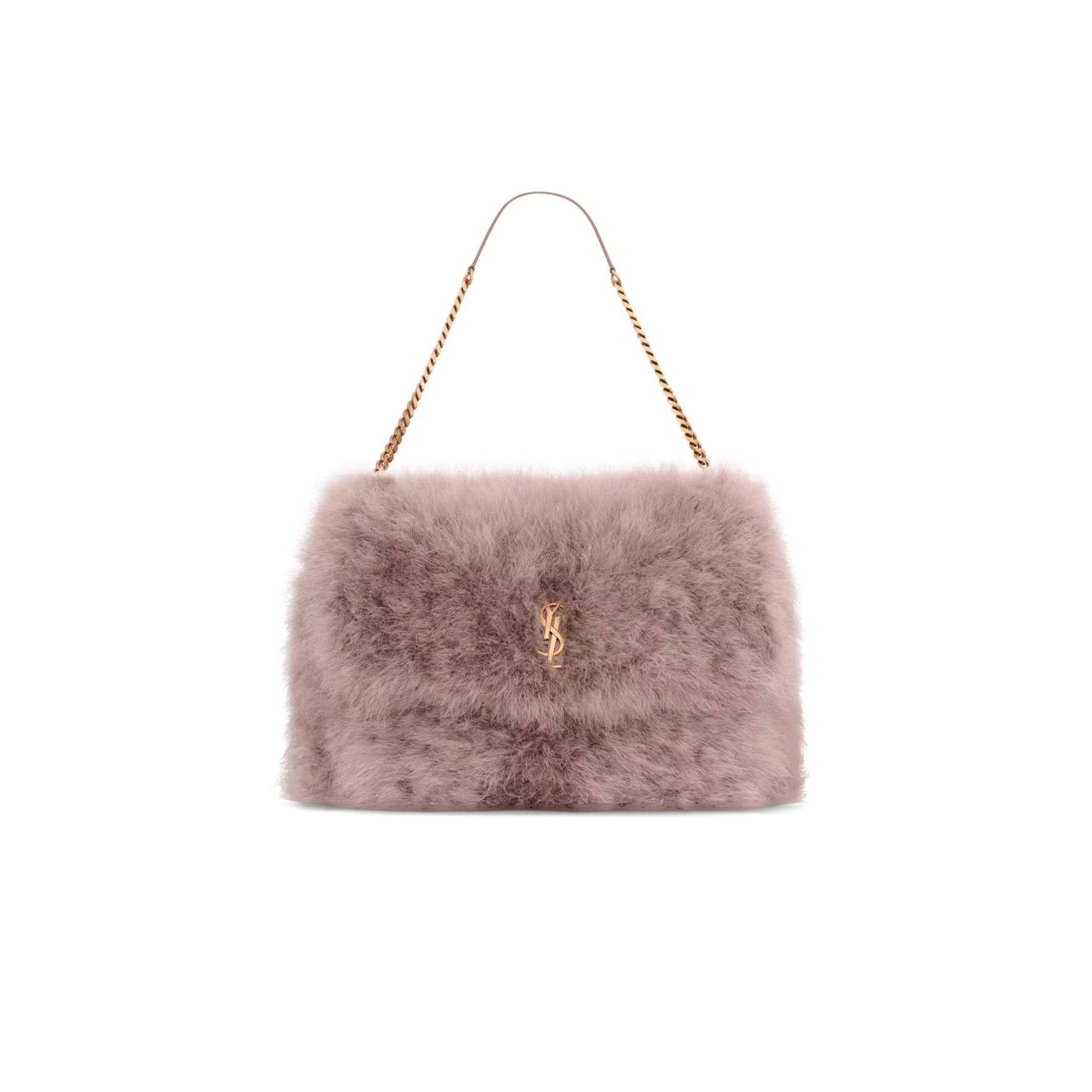 YSL NIKI OVERSIZED IN SHEARLING 7558572365987 (47*34*16cm)